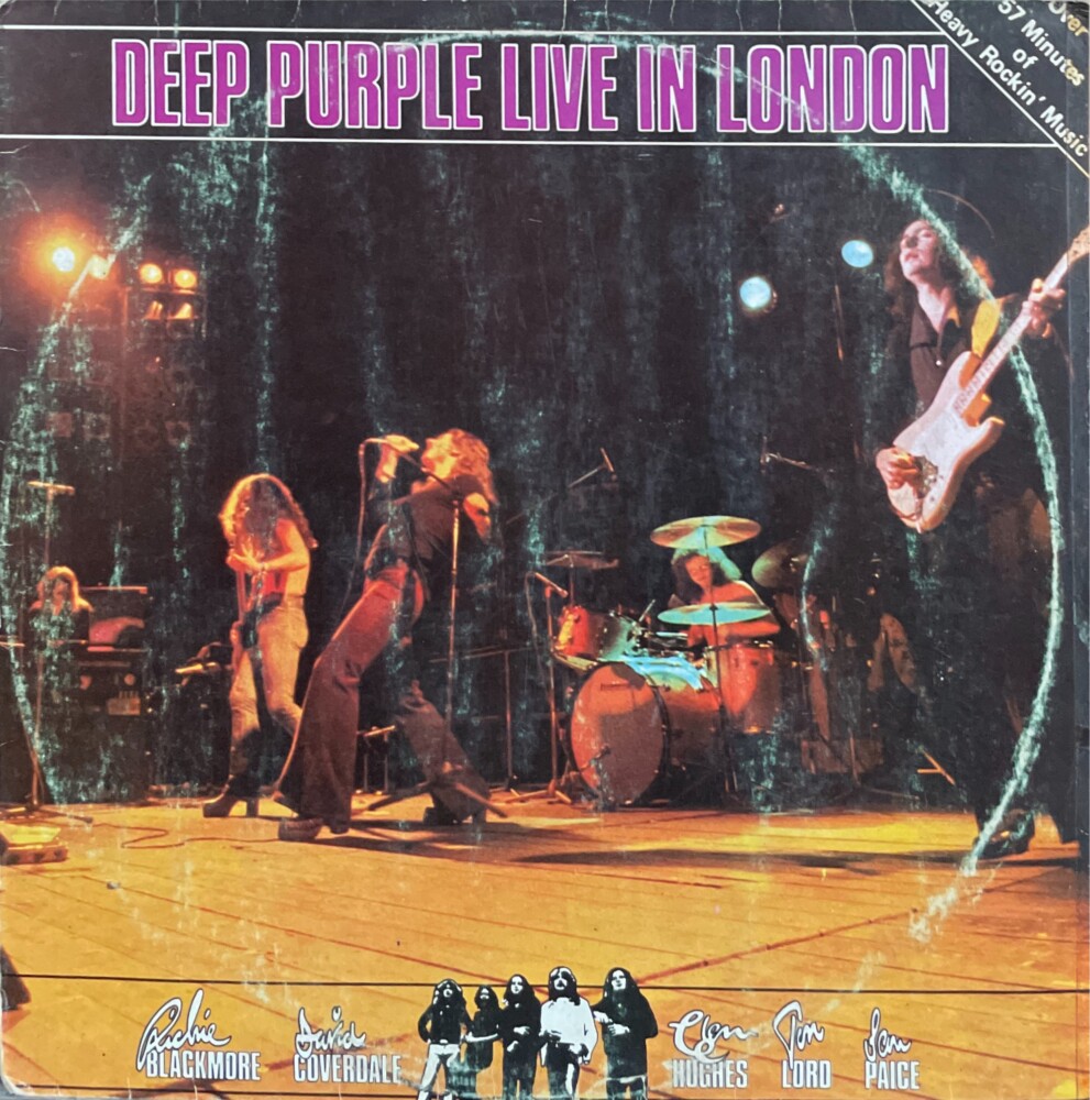 Deep Purple Live In London (1982) Estilhaços Discos