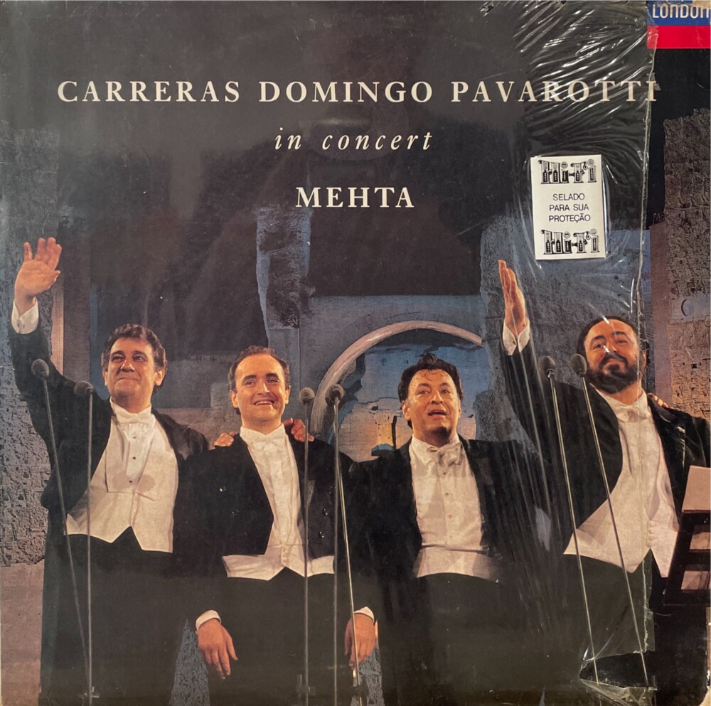 Carreras Domingo Pavarotti In Concert 1990 estilhacosdiscos.com.br