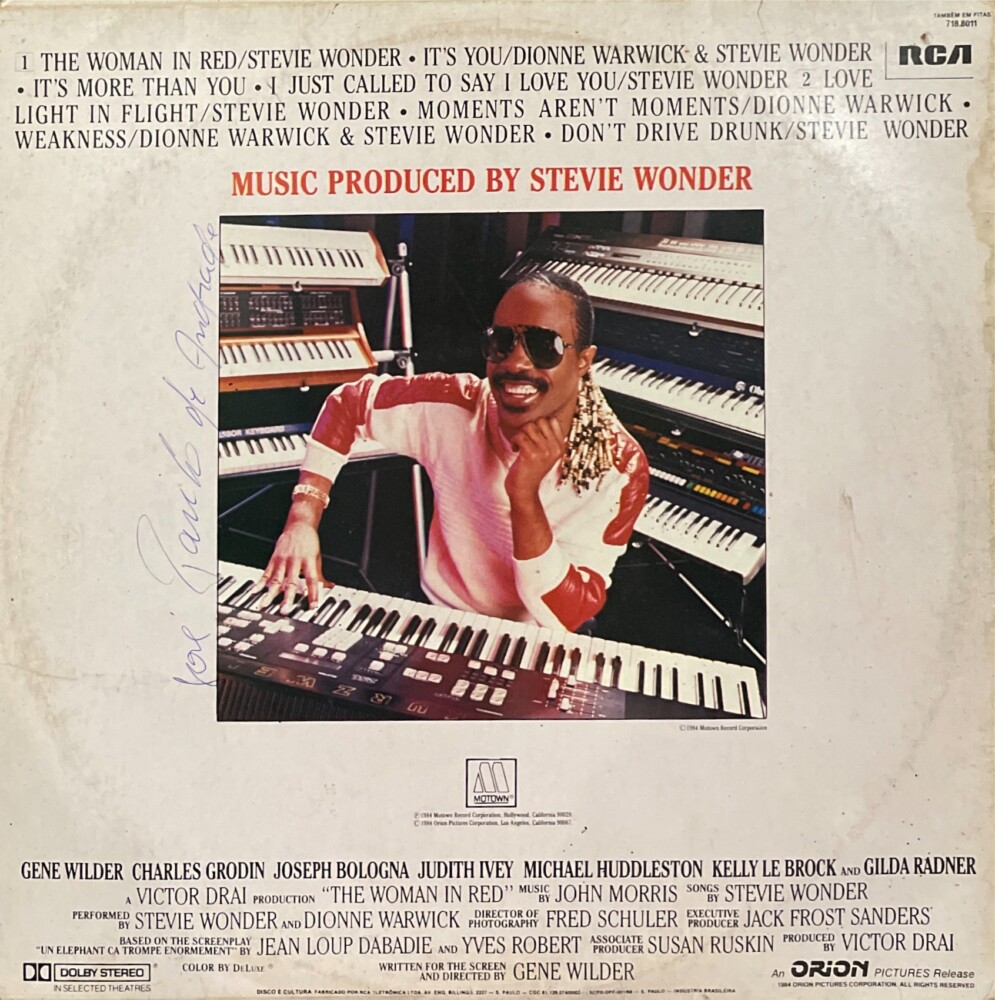 Stevie Wonder – A Dama De Vermelho (1999, CD) - Discogs