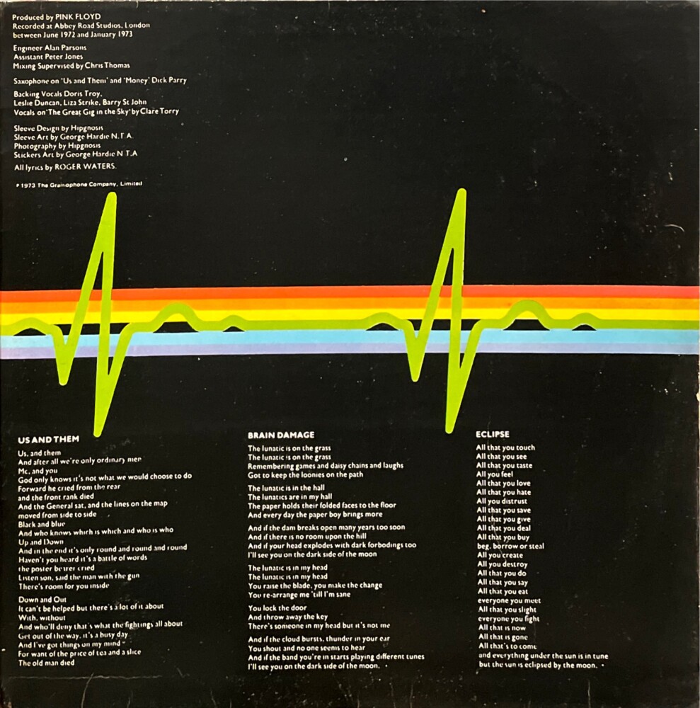 Pink Floyd - The Dark Side Of The Moon (1973) - Estilhaços Discos