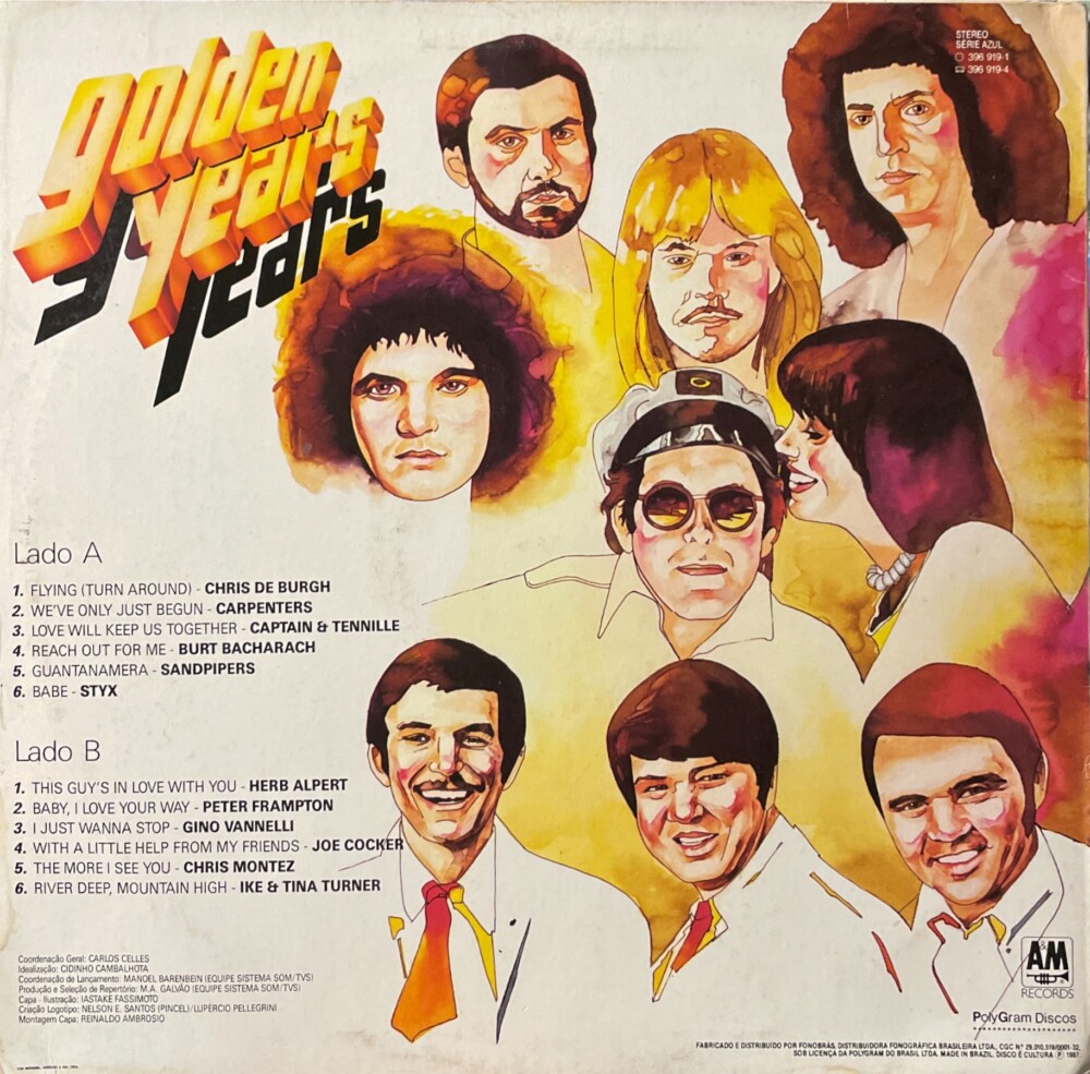 Golden Years (1987) Estilhaços Discos